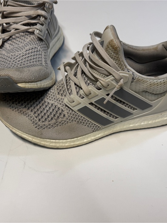 adidas Other - adidas Ultra Boost Men’s Athletic Running Shoes in Light Gray and Cream